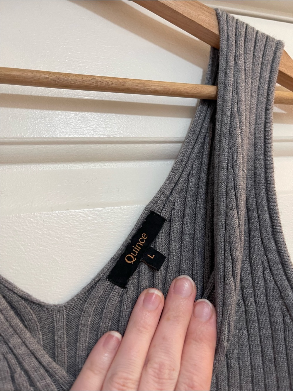 Quince Ribbed Tank Top - Picture 7 of 7